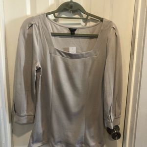 Ann Taylor Square Neck Shirt